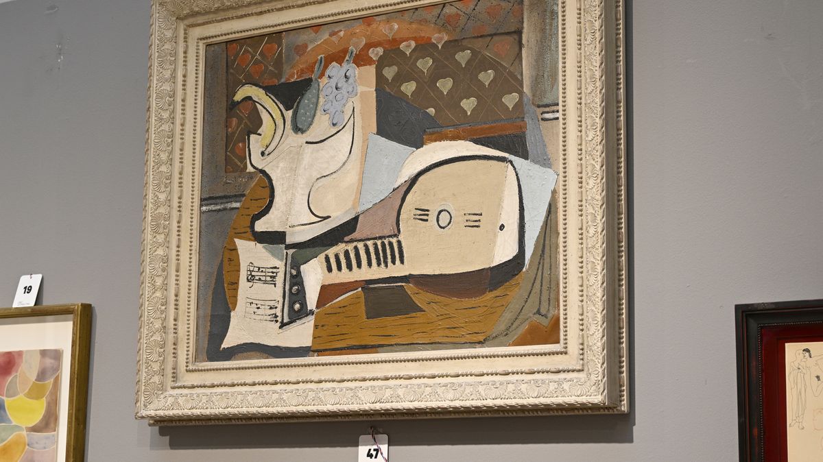 Fillův obraz Podnos s ovocem a mandolína se prodal za 11,4 milionu